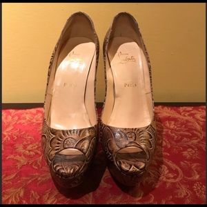 Christian Louboutin Sante Fe Lady Peeps